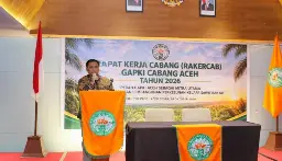 Respon Implementasi B50 dan Regulasi Ekspor, Sekjen GAPKI Buka Rakercab 2026 di Aceh